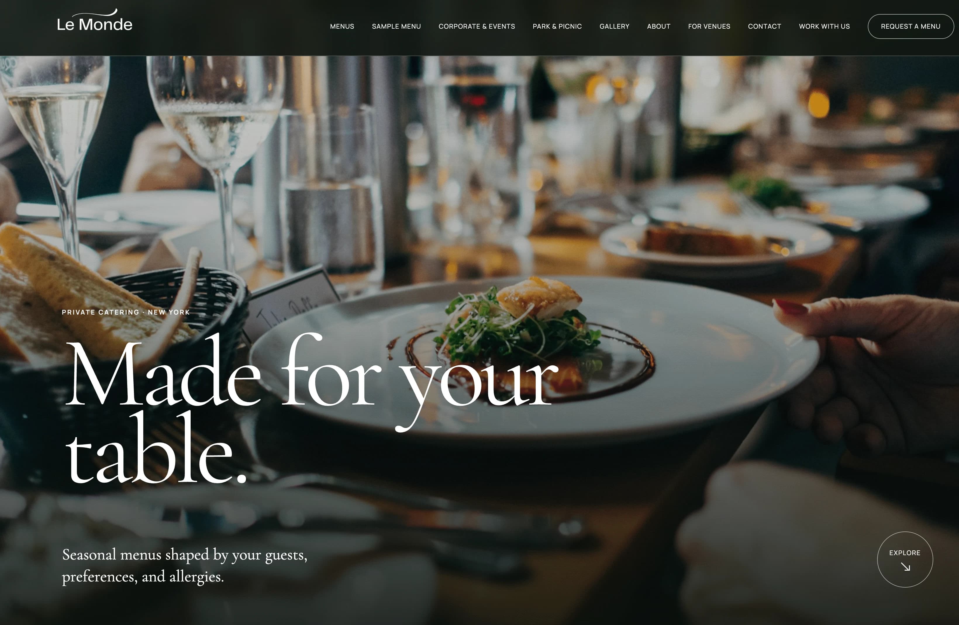 Le Monde Cuisine, a website built and maintained by Atlas.